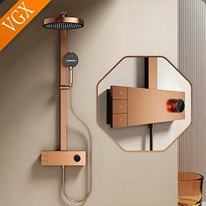 Vgx Thermostatic Shower System Luxury Concealed Bathroom Shower