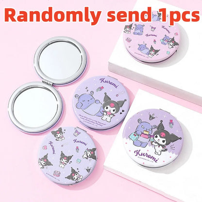 Genuine Hello Kitty Melody Folding Makeup Mirror Cartoon
