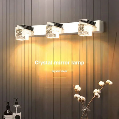 Modern Led Wall Lamp Crystal Sconce Living Dining