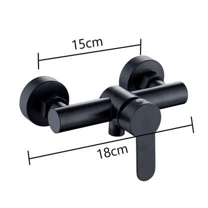 304 Stainless Steel Bathroom Shower Faucet Wall Mounted