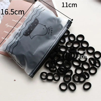 500 Pieces/Pack 2cm Children Hair Band High Elastic
