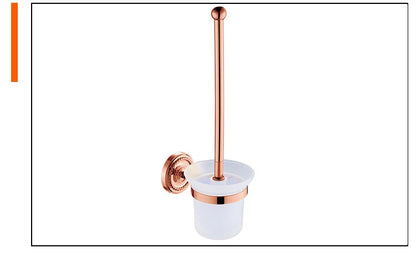 Bathroom Rose Gold Bath Towel Towel Ring Carved