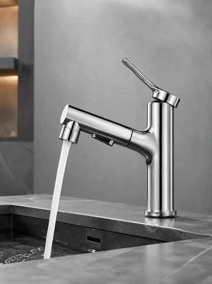 Homefish Color Mode Pull Out Wash Basin Tap