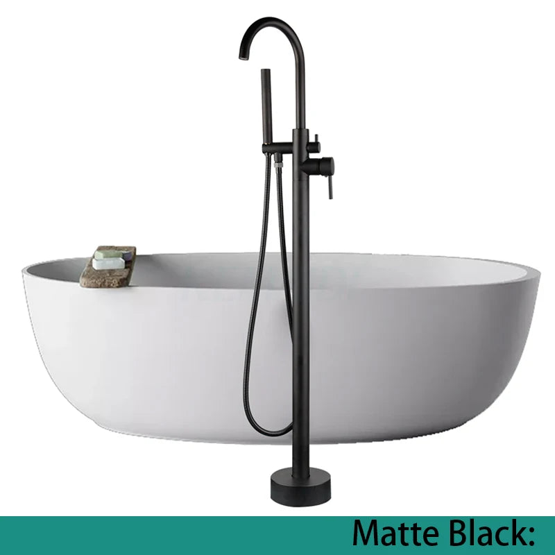 Kemaidi Golden Plated Bathtub Filler Shower Roman Tub