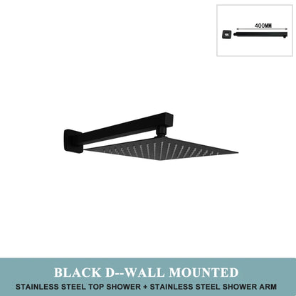 White Black Gold High Quality 8/10 Inch Stainless