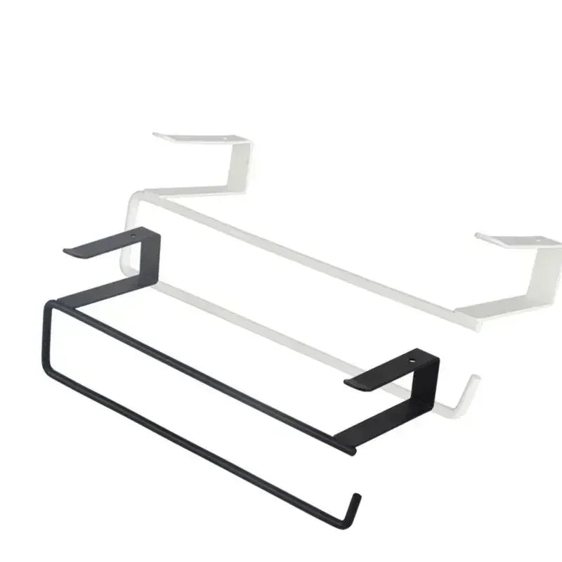 Storage White Black Toilet Shelf Paper Roll Rack