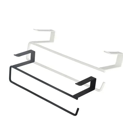 Storage White Black Toilet Shelf Paper Roll Rack