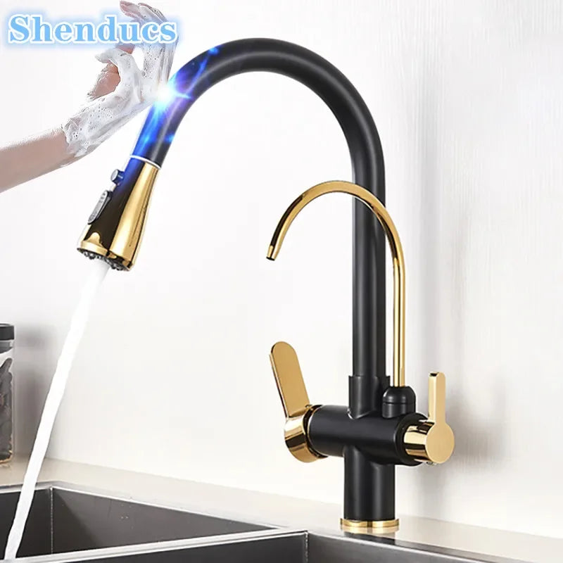 Touch On Filtered Faucet Three Ways Cold Drinking