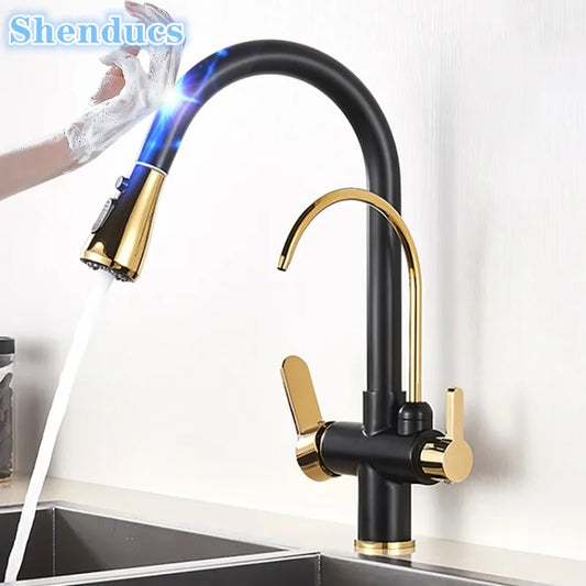 Touch On Filtered Faucet Three Ways Cold Drinking