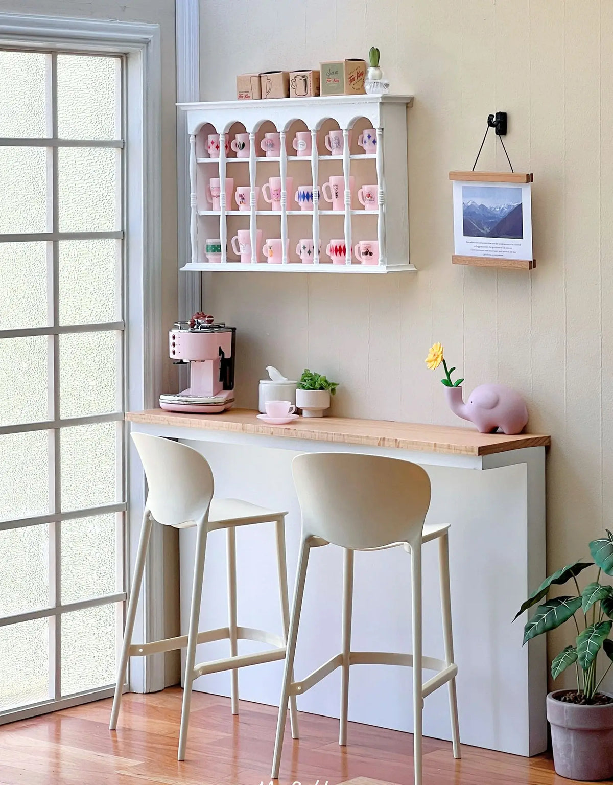 1/6 Scale Dollhouse Miniature Furniture Wooden Shelf Cabinet