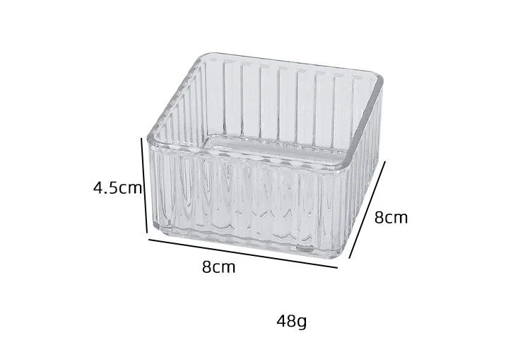 Clear Drawer Organizer Stackable Size Clear Makeup Drawer