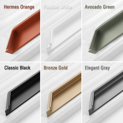 Kak Recessed Cabinet Handles Black Hidden Sliding Door