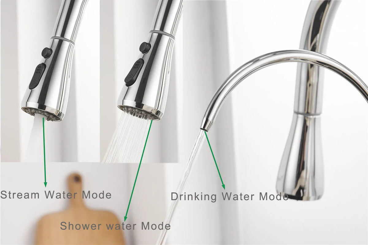 Ways Touch On Filter Faucets Of Pull Down