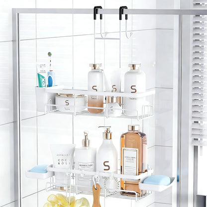 Shower Caddy Adhesive No Drill Bathroom Shower Organizers