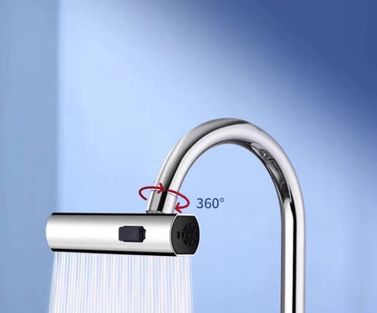 Universal Nozzle 360 Rotating Feather Waterfall Faucet