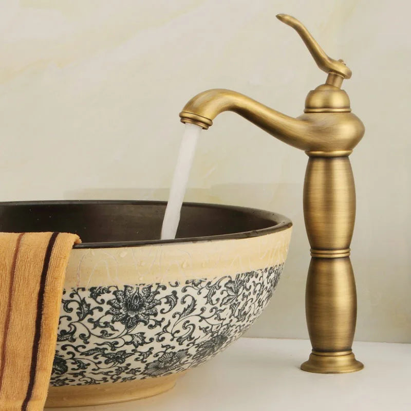 Nordic Lamp Shape Creative Design Bathroom Basin Faucet