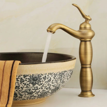 Nordic Lamp Shape Creative Design Bathroom Basin Faucet