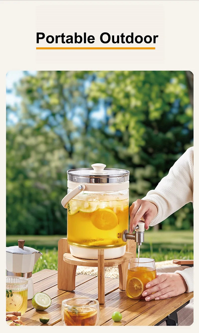 110v/220v Electric Kettle Smart Tea Brewer Commercial Faucet