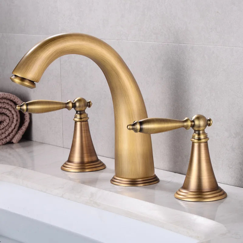 Nordic Style Basin Faucet Holes Bathroom Sink Faucet