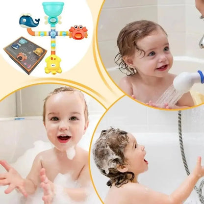 Baby Bath Toy Suction Cup Water Spinner &