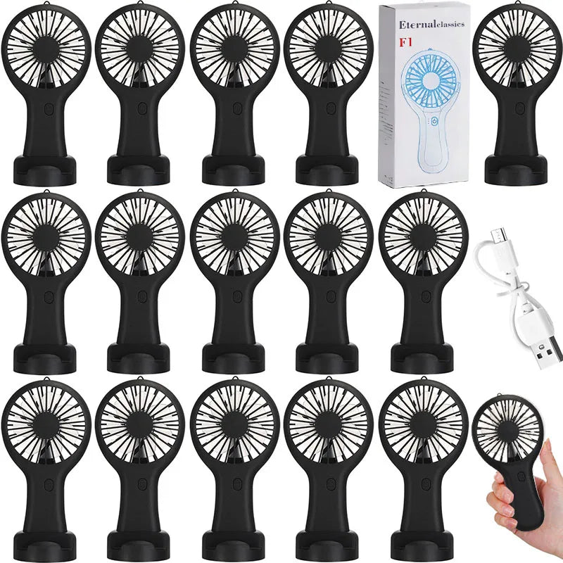 12-100 Mini Handheld Fan Bulk Wedding Fan Usb