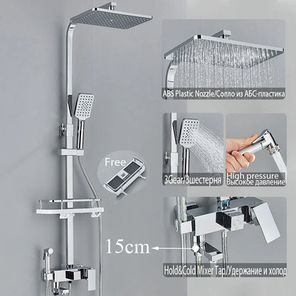 Black Shower Faucet Ways Showers Faucet Systems Adjustable