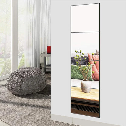 2mm Acrylic Mirror Wall Stickers Unbreakable Acrylic Full