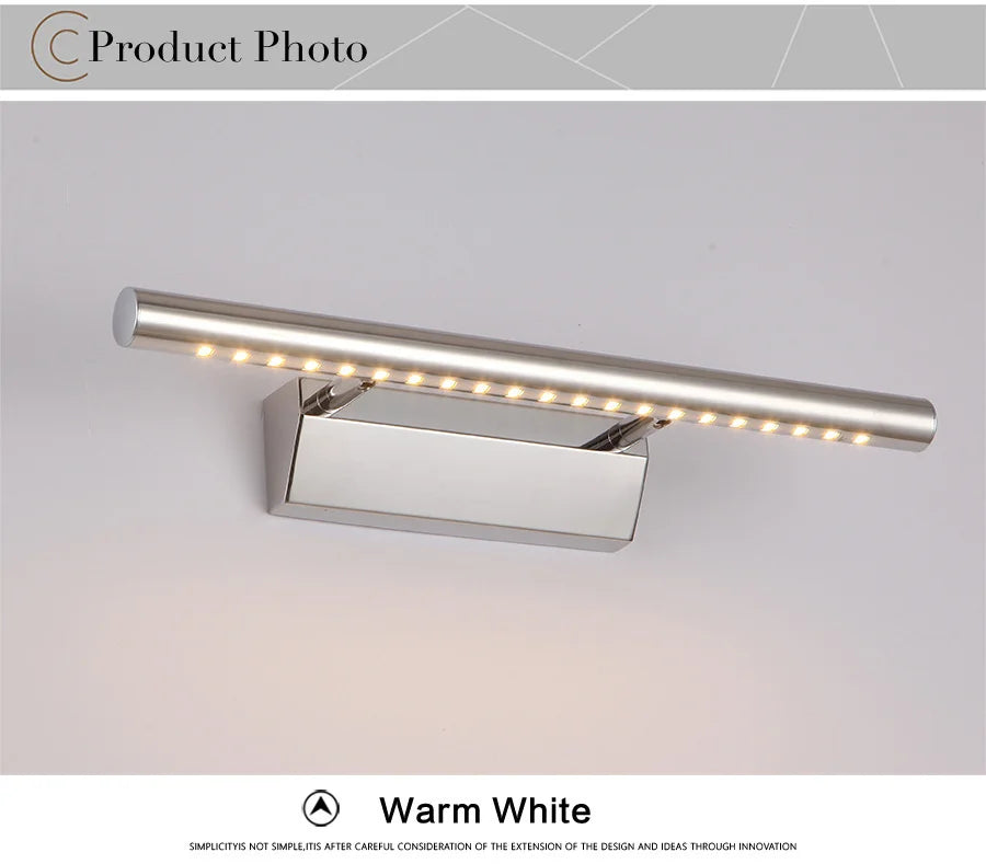 Selling Led Wall Light Bathroom Mirror Warm White