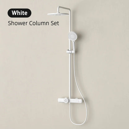 Luxury Solid Brass Smart Thermostatic Showers System Split