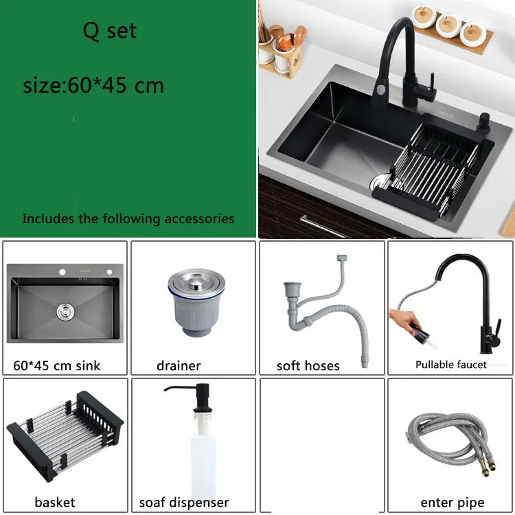 Small Sink Above Counter Or Udermount Vegetable Washing