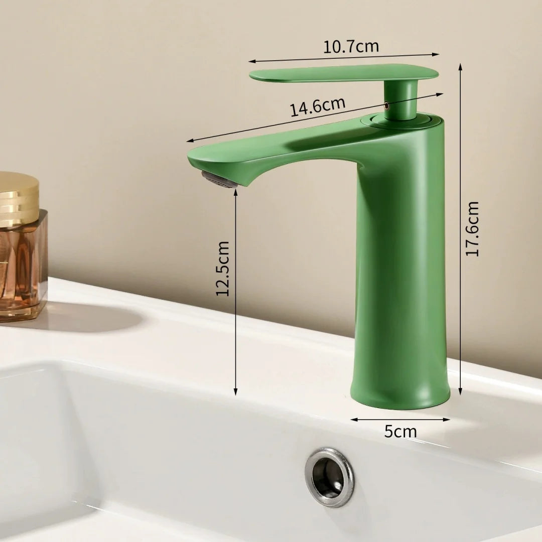 Pink Bathroom Basin Faucet Red Bathroom Faucet Sink