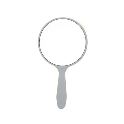 1pc Makeup Mirror Durable Handle Handheld Mirror Anti-Fall
