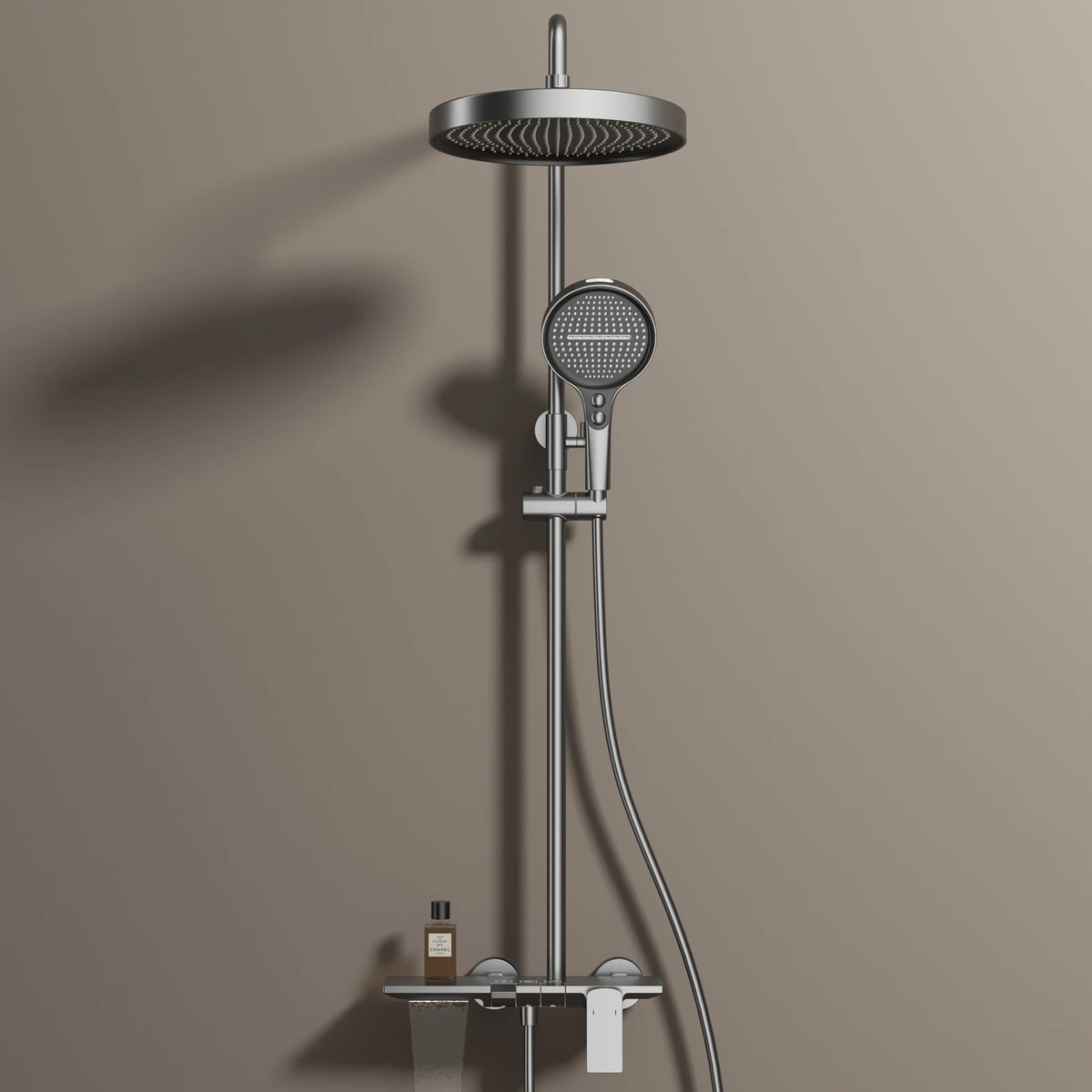 Newly Piano Bathroom Shower Premium Brass Cold Bathroom