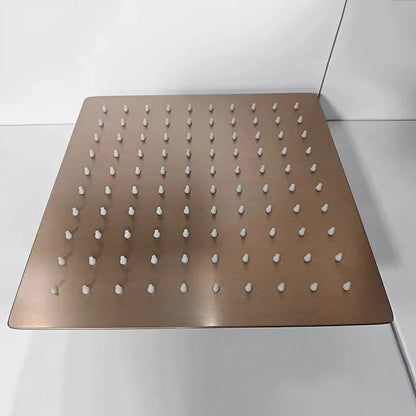 Square Rain Shower Head 304 Stainless Steel Ceiling