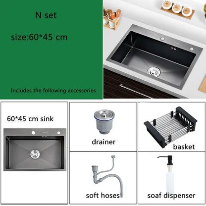 Small Sink Above Counter Or Udermount Vegetable Washing