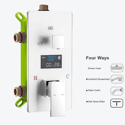Digital Wall Mounted Shower Mixer Valve 2/3 Way