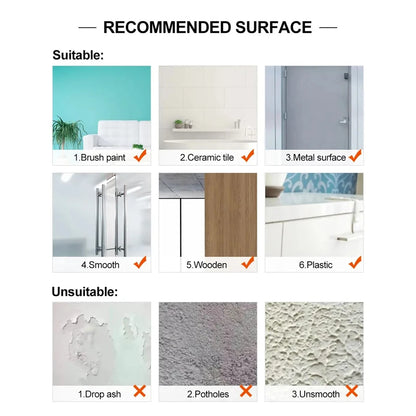 Mirror Wall Stickers Decor Self-Adhesive Furniture Sticker