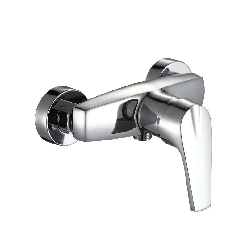 Brass Shower Faucet Mixer Valve Shower Head Hidden