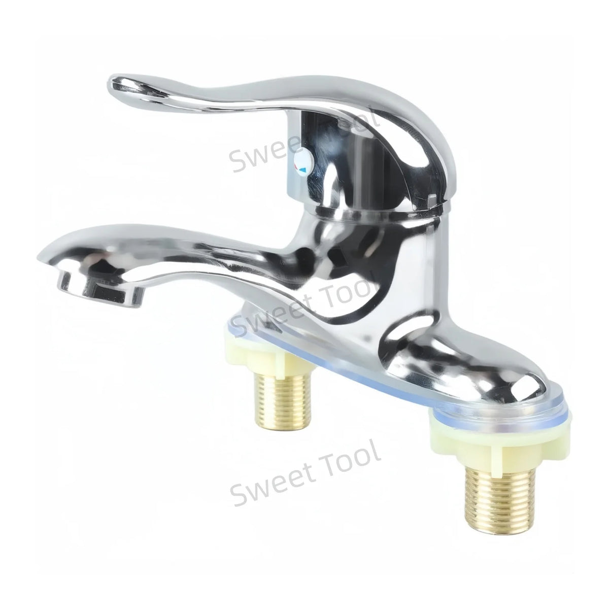 Bathroom Sink Faucet Dual Hole Handle Cold Water