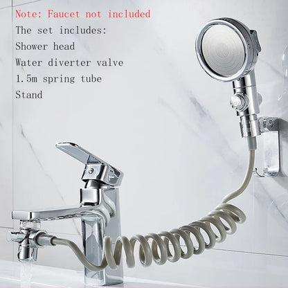 Washbasin Pool Shampoo Shower Faucet External Shower Extender
