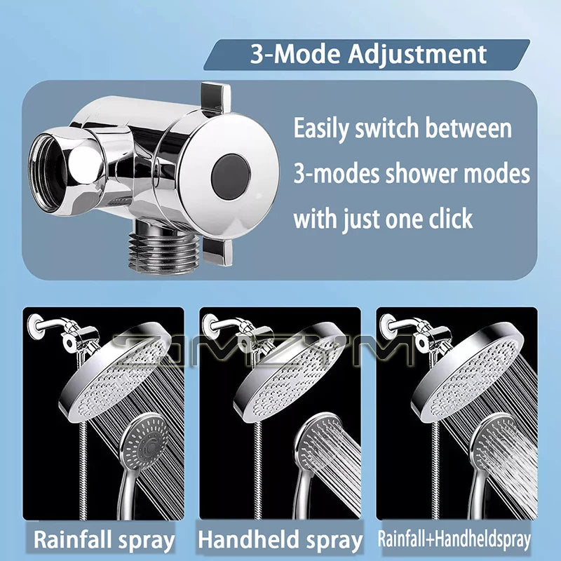 Bathroom Shower System Two-In-One Shower Handheld Shower Head