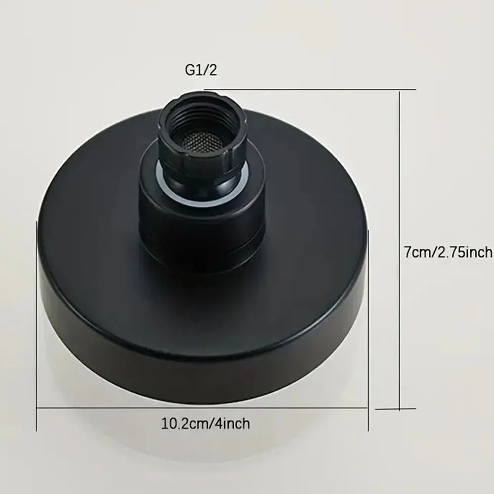 Inch Wall Mounted Shower Faucet Rotatable Compact Lightweight