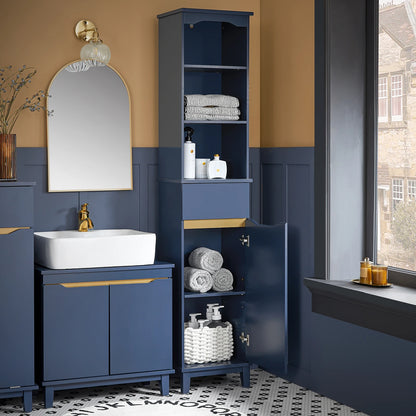 Sobuy Bzr112 High Wardrobe Bathroom Wardrobe Bathroom Wardrobe