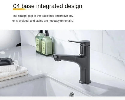 Cold Water Faucet Brass Valve Body Pull-Out Basin