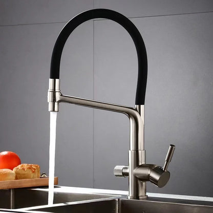 Filtered Sink Faucets Purification Tap 360 Rotate Water