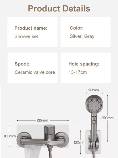 Bathroom Shower Faucet Brass Mixing Valve Shower Bathtub