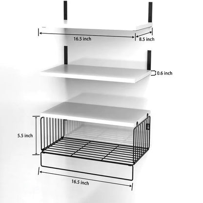 Wall Mounted Floating Shelves Wood Bathroom Shelves Farmhouse