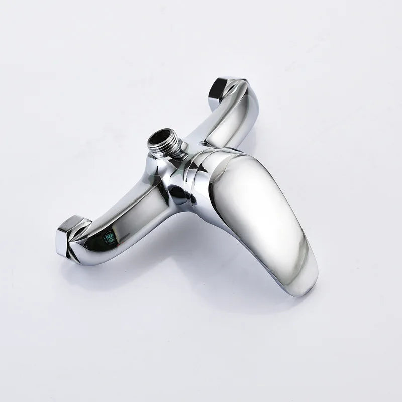 Brass Shower Faucet Mixer Valve Shower Head Hidden