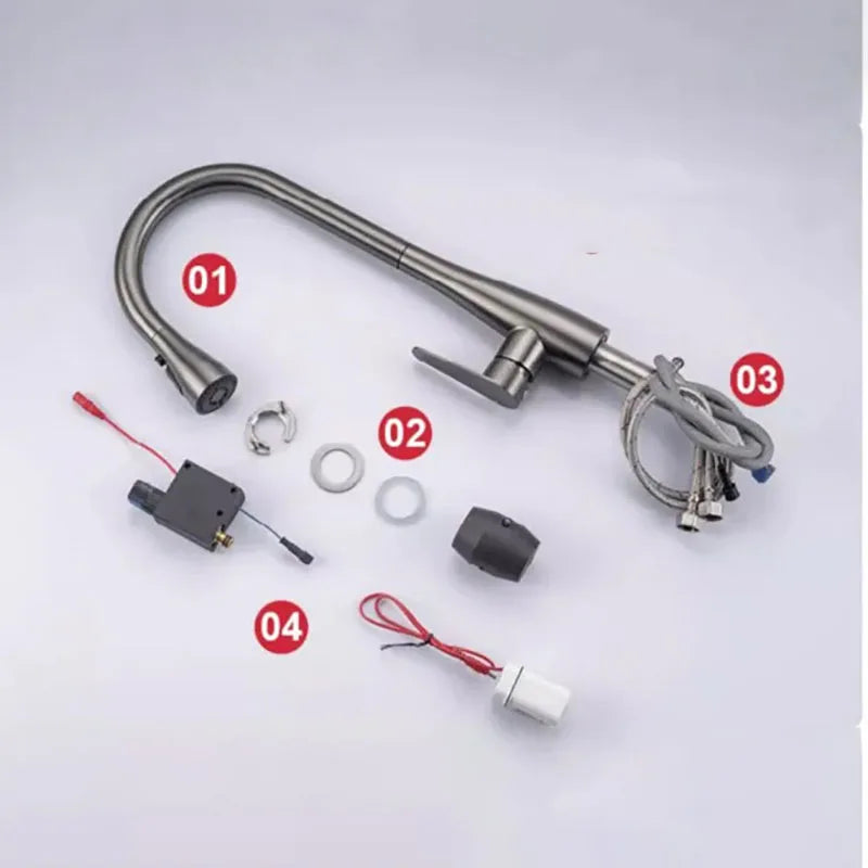 Gegve Smart Touch Faucets 304 Stainless Steel Removable