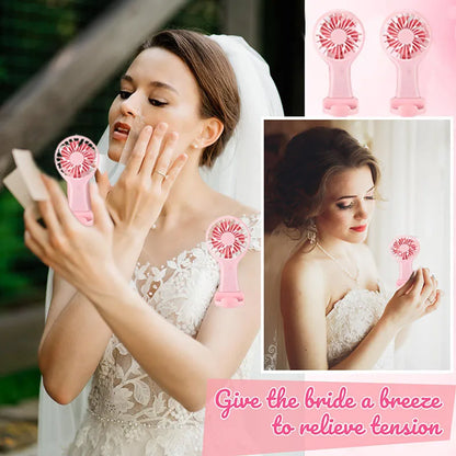 12-100 Mini Handheld Fan Bulk Wedding Fan Usb